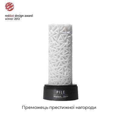 Мастурбатор Tenga 3D Pile, очень нежный, из антибактериального эластомера с серебром SO2198 фото Купить   Tenga (Японія) 1 893 грн