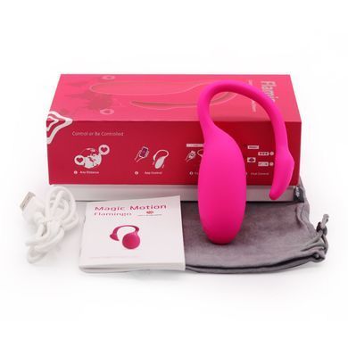 Смарт-віброяйце Magic Motion Flamingo зі стимулятором клітора, 3 види вправ Кегеля SO2686 фото Купити Смарт-віброяйце Magic Motion Flamingo зі стимулятором клітора, 3 види вправ Кегеля  Magic Motion (Китай) 2 863 грн