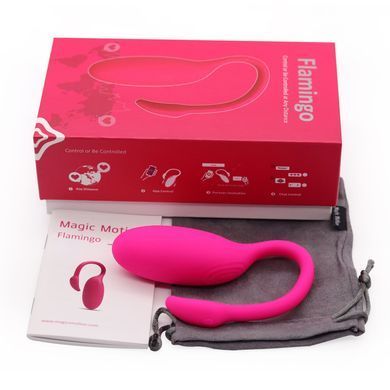 Смарт-віброяйце Magic Motion Flamingo зі стимулятором клітора, 3 види вправ Кегеля SO2686 фото Купити Смарт-віброяйце Magic Motion Flamingo зі стимулятором клітора, 3 види вправ Кегеля  Magic Motion (Китай) 2 863 грн