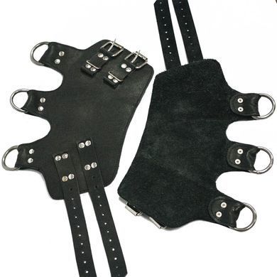 Поножи-манжеты для подвеса за ноги Art of Sex &ndash; Leg Cuffs For Suspension, черные, натуральная кожа SO5182 фото Купить   Art of Sex  7 132 грн