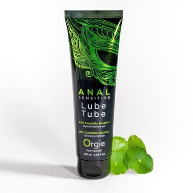 Анальна змазка Orgie Lube Tube Anal Sensitive, 100 мл, водна основа, імітація силікону SX1510 фото Купити Анальна змазка Orgie Lube Tube Anal Sensitive, 100 мл, водна основа, імітація силікону  Orgie (Бразилія-Португалія) 646 грн