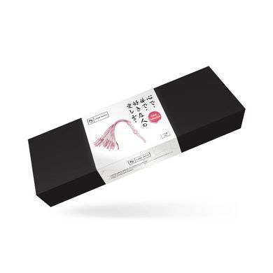 Флоггер Liebe Seele White & Pink Leather Whip SX2833 фото Купить   Liebe Seele (Японія) 2 956 грн