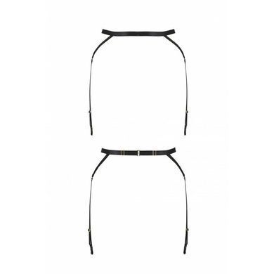 Пояс-стрепы с подвязками для чулок Passion Exclusive MEGGY GARTER BELT L/XL, black PS27707 фото Купить   Passion (Польща) 683 грн