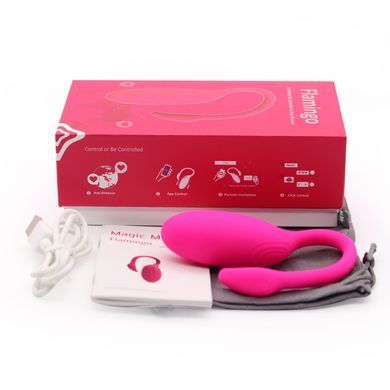 Смарт-віброяйце Magic Motion Flamingo зі стимулятором клітора, 3 види вправ Кегеля SO2686 фото Купити Смарт-віброяйце Magic Motion Flamingo зі стимулятором клітора, 3 види вправ Кегеля  Magic Motion (Китай) 2 863 грн