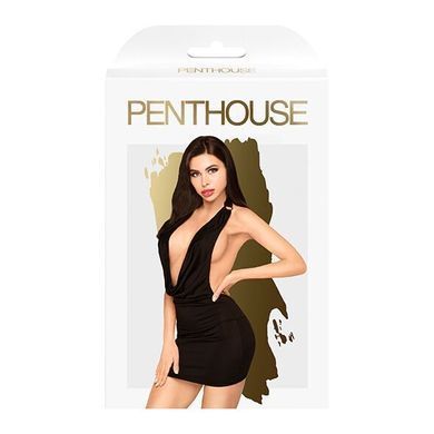 Мінісукня Penthouse - Heart Rob Black S/M, хомут, глибоке декольте, мініатюрні стрінги SO9595 фото Купити Мінісукня Penthouse - Heart Rob Black S/M, хомут, глибоке декольте, мініатюрні стрінги  Penthouse (Німеччина) 692 грн