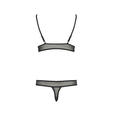 Комплект білизни Passion ERZA SET L/XL, black, ліф і трусики PS26010 фото Купити Комплект білизни Passion ERZA SET L/XL, black, ліф і трусики  Passion (Польща) 1 690 грн