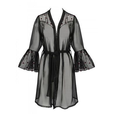 Повітряний пеньюар Passion LOVELIA PEIGNOIR L/XL, black SO4771 фото Купити Повітряний пеньюар Passion LOVELIA PEIGNOIR L/XL, black  Passion (Польща) 3 787 грн