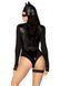 Эротический костюм кошечки Leg Avenue Fierce Feline XS, боди, пояс с подвязкой, маска кошки SO9227 фото 2