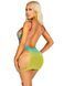 Платье Leg Avenue Seamless Ombre Faux Lace Up Mini Dress One Size Ocean SX2775 фото 2
