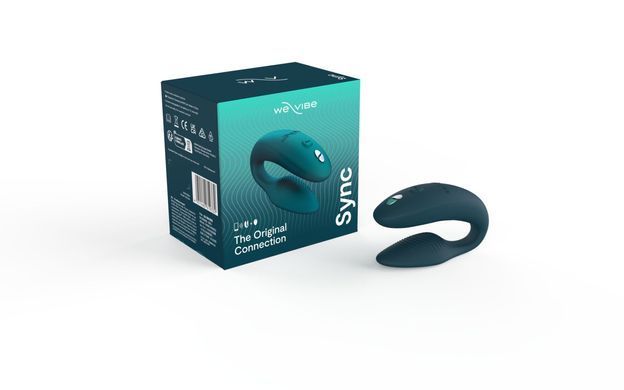 Смарт-вибратор для пар We-Vibe Sync 2 Green Velvet, 10 виброрежимов, пульт ДУ SO8760 фото Купить   We-Vibe (Канада) 5 820 грн