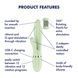 Вібратор-кролик Satisfyer Pearl Bunny 2 Light Green SX3829 фото 7