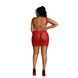 Платье-бодистокинг Moonlight Plus Model 08 XL-XXXL Red SO8199 фото 2