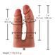 Двойной фаллоимитатор для секс-машин Hismith Silicone Double Penetrator Dildo, система KlicLok SX4008 фото 7