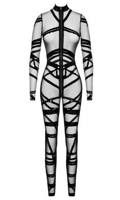 Комбінезон Noir Handmade F357 Bondesque Catsuit M SX4053 фото Купити Комбінезон Noir Handmade F357 Bondesque Catsuit M  Noir Handmade  4 089 грн