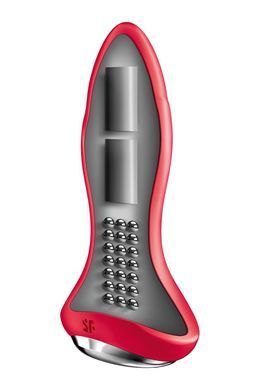 Анальна смарт-вібропробка із перлинним масажем Satisfyer Rotator Plug 1+ Red SO6277 фото Купити Анальна смарт-вібропробка із перлинним масажем Satisfyer Rotator Plug 1+ Red  Satisfyer (Німеччина) 2 217 грн