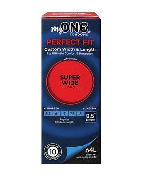 Презервативи MyONE Super Wide & Long 10 шт, картонна коробка SX1255 фото Купити Презервативи MyONE Super Wide & Long 10 шт, картонна коробка  ONE (США) 858 грн