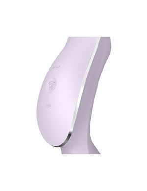 Вакуумный стимулятор с вибрацией Satisfyer Curvy Trinity 2 Violet SO6084 фото Купить   Satisfyer  1 606 грн