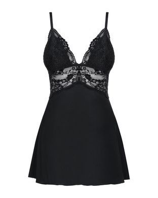 Сатиновий пеньюар із мереживом Obsessive 810-BAB-1 babydoll & thong S/M, чорний, пеньюар, танга SO7152 фото Купити Сатиновий пеньюар із мереживом Obsessive 810-BAB-1 babydoll & thong S/M, чорний, пеньюар, танга  Obsessive (Польща) 1 967 грн
