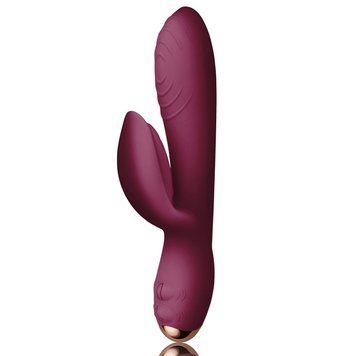 Вібратор-кролик Rocks-Off Every Girl Burgundy, два мотори, різноколірне LED-підсвічування, потужний SO2397 фото Купити Вібратор-кролик Rocks-Off Every Girl Burgundy, два мотори, різноколірне LED-підсвічування, потужний  Rocks Off (Великобританія) 2 383 грн