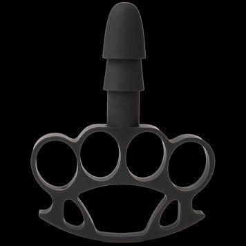 Держатель-кастет Doc Johnson с креплением Vac-U-Lock - Knuckle Up для игрушек SO2795 фото Купить   Doc Johnson (США) 1 108 грн