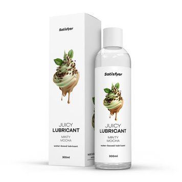 Лубрикант на водній основі Satisfyer Juicy Lubricant Minty Mocha water based 300 мл Satisfyer  &mdash; фото
