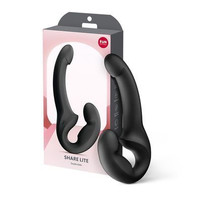 Безремінний страпон Fun Factory SHARE LITE Black, регульований, полегшена модель SX3726 фото Купити Безремінний страпон Fun Factory SHARE LITE Black, регульований, полегшена модель  Fun Factory (Німеччина) 1 639 грн
