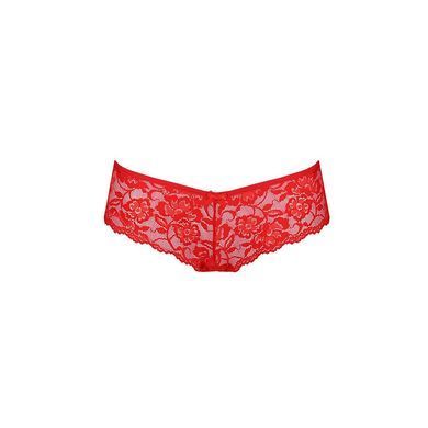Трусики-бразиліана з квіткового мережива Passion RAJA THONG L/XL, red SO5376 фото Купити Трусики-бразиліана з квіткового мережива Passion RAJA THONG L/XL, red  Passion (Польща) 775 грн