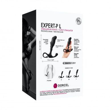 Ручний ергономічний масажер простати Dorcel Expert P size L SO5526 фото Купити Ручний ергономічний масажер простати Dorcel Expert P size L  Dorcel (Франція) 2 115 грн