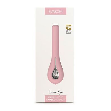 Інтелектуальний вібратор із камерою Svakom Siime Eye Pale Pink SO4826 фото Купити Інтелектуальний вібратор із камерою Svakom Siime Eye Pale Pink  Svakom (США) 8 049 грн