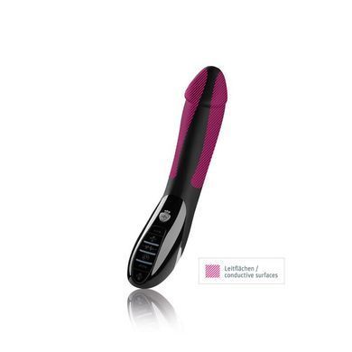 Вибратор с электростимуляцией Mystim Tickling Truman eStim Black, миостимулятор SO3472 фото Купить   Mystim (Німеччина) 6 375 грн