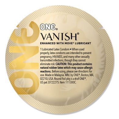 Набір презервативів ONE Vanish Hyperthin, 100 шт, ультратонкі, зі змазкою, паковання-тубус SX0735 фото Купити Набір презервативів ONE Vanish Hyperthin, 100 шт, ультратонкі, зі змазкою, паковання-тубус  ONE (США) 4 065 грн