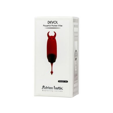 Віброкуля Adrien Lastic Pocket Vibe Devol з хвостиком і ріжками AD30594 фото Купити Віброкуля Adrien Lastic Pocket Vibe Devol з хвостиком і ріжками  Adrien Lastic 553 грн