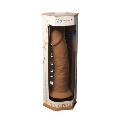 Фалоімітатор SilexD Henry Caramel (MODEL 2 size 7.5in), двошаровий, силікон + Silexpan, діаметр 4,8 см SX3434 фото Купити Фалоімітатор SilexD Henry Caramel (MODEL 2 size 7.5in), двошаровий, силікон + Silexpan, діаметр 4,8 см  SILEXD (Іспанія) 1 739 грн