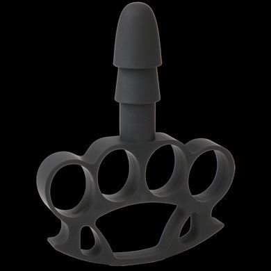 Держатель-кастет Doc Johnson с креплением Vac-U-Lock - Knuckle Up для игрушек SO2795 фото Купить   Doc Johnson (США) 1 108 грн