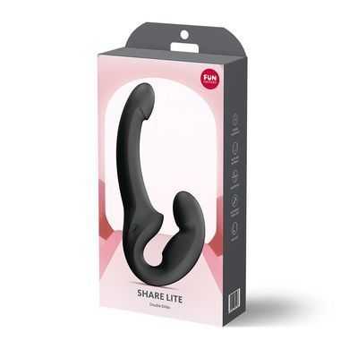 Безремінний страпон Fun Factory SHARE LITE Black, регульований, полегшена модель SX3726 фото Купити Безремінний страпон Fun Factory SHARE LITE Black, регульований, полегшена модель  Fun Factory (Німеччина) 1 639 грн