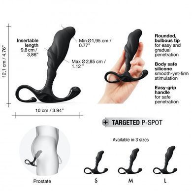 Ручний ергономічний масажер простати Dorcel Expert P size L SO5526 фото Купити Ручний ергономічний масажер простати Dorcel Expert P size L  Dorcel (Франція) 2 115 грн