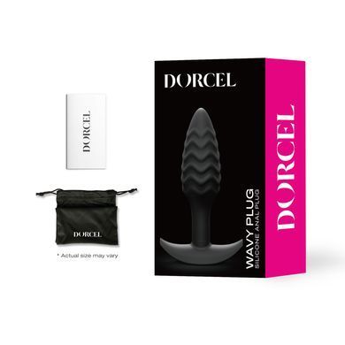 Анальная пробка Dorcel WAVY PLUG, диаметр 3 см, силикон SO8288 фото Купить   Dorcel (Франція) 831 грн