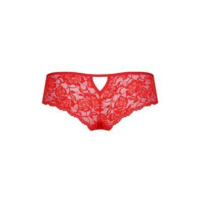 Трусики-бразиліана з квіткового мережива Passion RAJA THONG L/XL, red SO5376 фото Купити Трусики-бразиліана з квіткового мережива Passion RAJA THONG L/XL, red  Passion (Польща) 775 грн