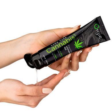 Лубрикант на водной основе Orgie Lube Tube Cannabis, 100 мл, съедобный, с маслом семян конопли SX1511 фото Купить   Orgie (Бразилія-Португалія) 424 грн
