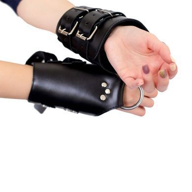 Манжеты для подвеса за руки Art of Sex &ndash; Kinky Hand Cuffs For Suspension, черные, натуральная кожа SO5183 фото Купить   Art of Sex  7 132 грн