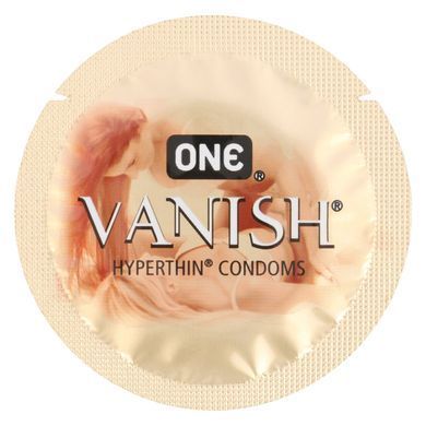 Набір презервативів ONE Vanish Hyperthin, 100 шт, ультратонкі, зі змазкою, паковання-тубус SX0735 фото Купити Набір презервативів ONE Vanish Hyperthin, 100 шт, ультратонкі, зі змазкою, паковання-тубус  ONE (США) 4 065 грн