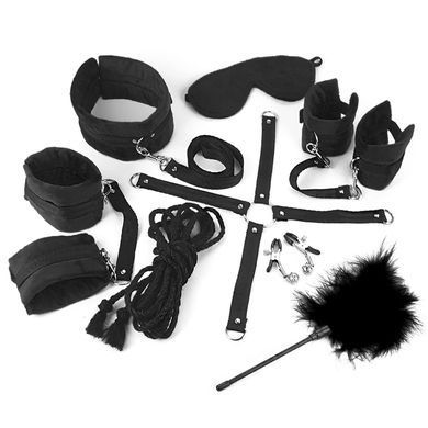 BDSM-набор Art of Sex &ndash; Soft Touch BDSM Set, черный, 9 предметов SO6598 фото Купить   Art of Sex  1 699 грн