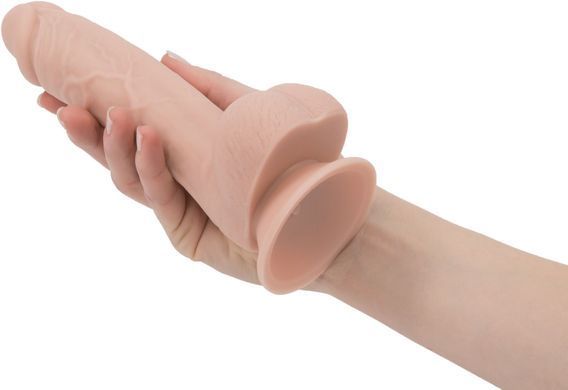Реалистичный фаллоимитатор на присоске ADDICTION &mdash; Mark 7,5&Prime; Dildo With Balls, Beige SO5583 фото Купить   ADDICTION  1 191 грн