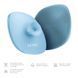 Щітка для обличчя GESKE Facial Brush 4в1 з тримачем white &mdash; фото 2