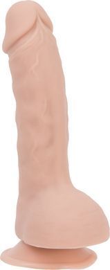 Изогнутый фаллоимитатор на присоске ADDICTION &mdash; BRAD 7,5&Prime; Dildo With Balls, Beige SO5584 фото Купить   ADDICTION  1 367 грн