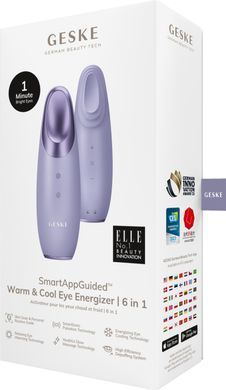 Енерджайзер для очей GESKE Warm&Cool Eye Energizer 6в1 purple HB0112 фото Купити Енерджайзер для очей GESKE Warm&Cool Eye Energizer 6в1 purple  GESKE 2 559 грн