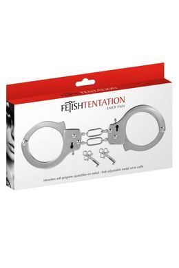Наручники Fetish Tentation Soft adjustable metal wrist cuffs SX1093 фото Купить   Fetish Tentation (Франція) 249 грн