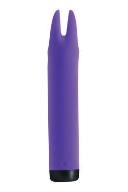 Вибратор S Pleasures Bullets Amethyst, фиолетовый, с двумя отростками, 10 режимов, диаметр 2,8 см SX1604 фото Купить   S Pleasures (Іспанія) 1 376 грн