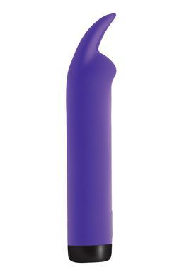 Вибратор S Pleasures Bullets Amethyst, фиолетовый, с двумя отростками, 10 режимов, диаметр 2,8 см SX1604 фото Купить   S Pleasures (Іспанія) 1 376 грн