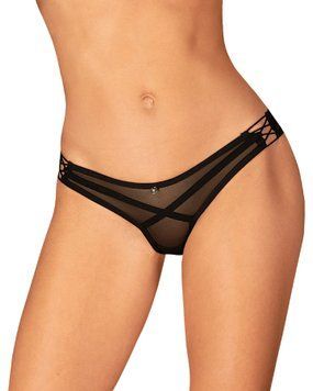 Трусики Obsessive Roxelia thong M/L SO9075 фото Купити Трусики Obsessive Roxelia thong XS/S  Obsessive  687 грн